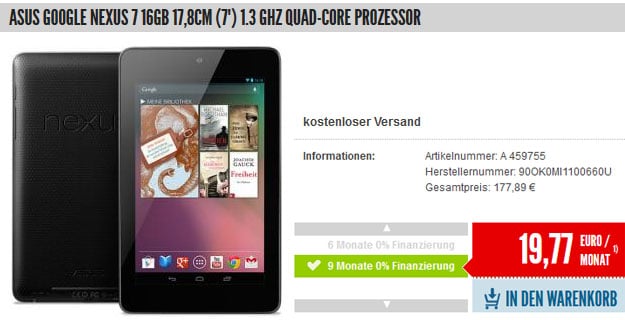 Google-Nexus-7-auf-Raten