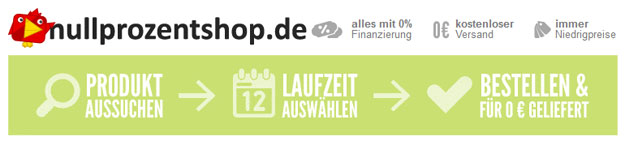0% - Finanzierung für Handys im nullprozentshop