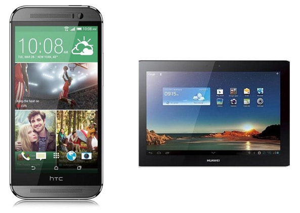 HTC One (M8) mit MediaPad Link 10 beim Vodafone Red XS und 1 GB Datentarif
