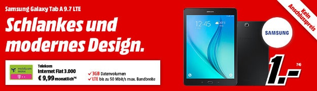 Internet Flat 3000 + Samsung Galaxy Tab A 9.7 LTE