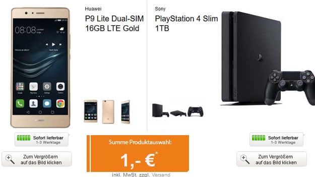 huawei p9 lite ps4
