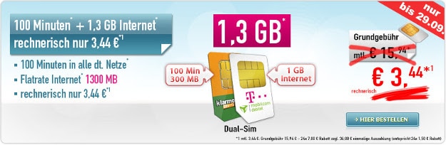 Handybude Dual-SIM Deal