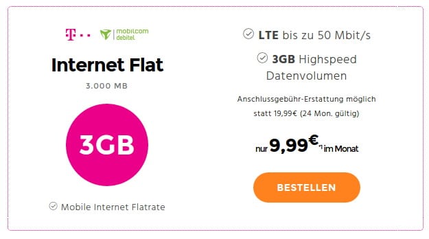 Internet Flat 3000 (md)