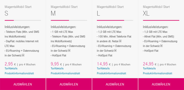 magentamobil start