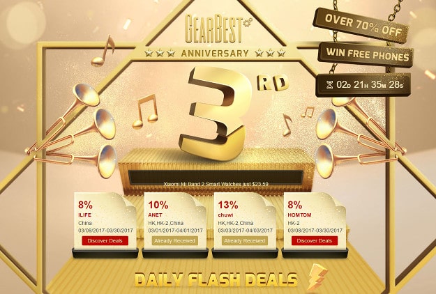 Gearbest Anniversary