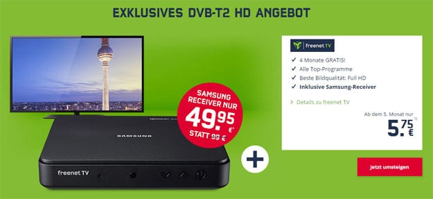 dvb-t2 freenet tv