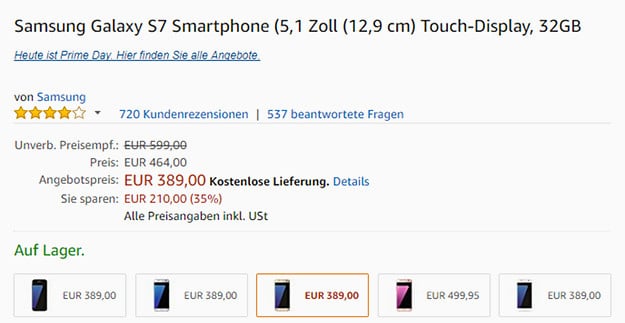 Galaxy S7 Prime Day