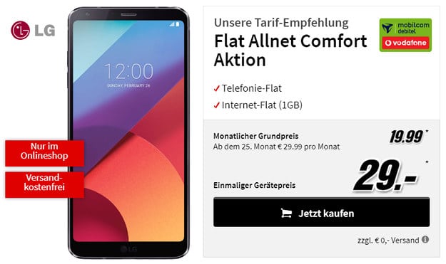 LG G6 + Flat Allnet Comfort (md)