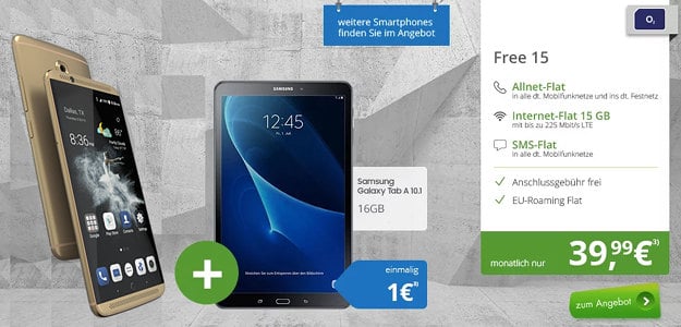 ZTE Axon 7 + o2 Free 15