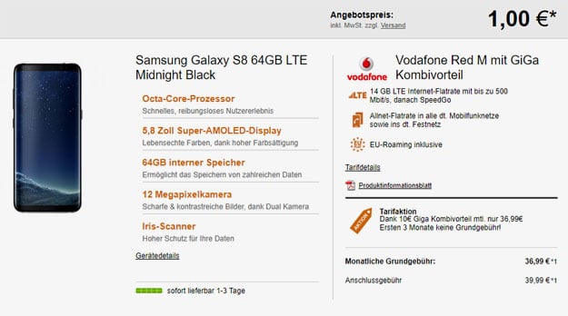samsung galaxy s8 red m