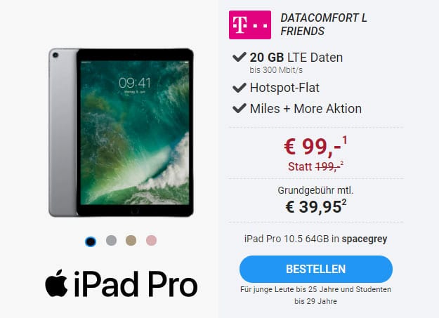ipad pro data comfort l friends