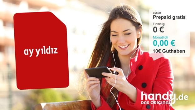 AY YILDIZ aystar Prepaid-Karte kostenlos bei handy.de