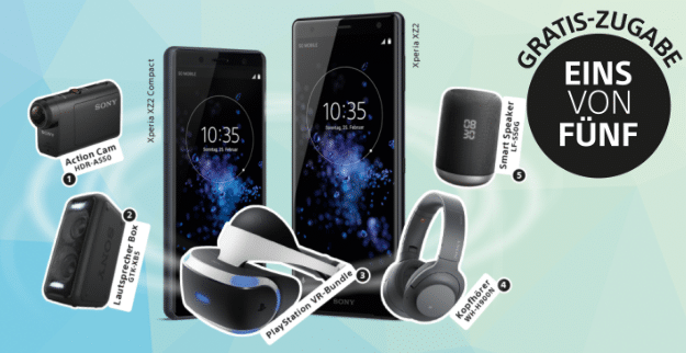 Sony Xperia XZ2 (compact) Vorbesteller-Aktion