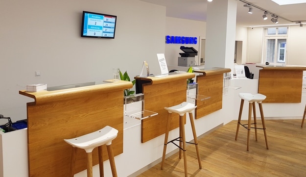 Samsung Service Center für Handy-Repartur Samsung-Smartphone