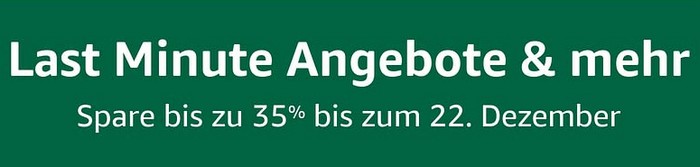 Amazon Last-minute Weihnachtsangebote