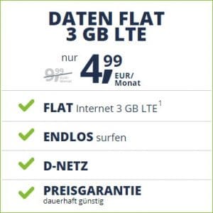 freenet Mobile Daten Flat