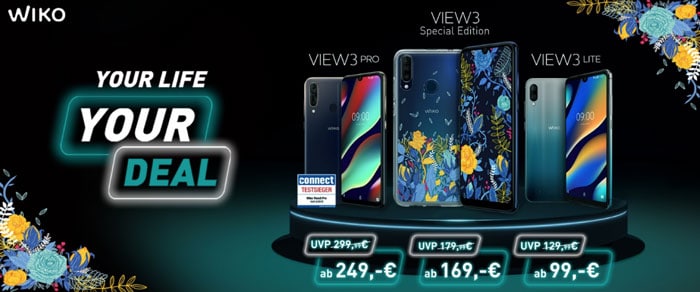 Wiko View 3 Special Edition zum Black Friday 2019