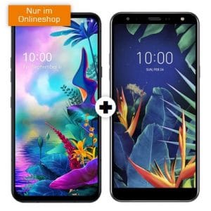LG G8X Thinq Dual SIM + LG K40 Logo Saturn
