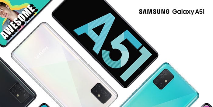 Samsung Galaxy A51 mit Vertrag bzw. Tarif