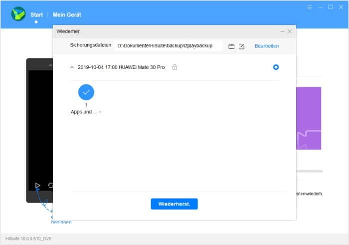 Google-Apps auf dem Huawei Mate 30 Pro einrichten und installieren