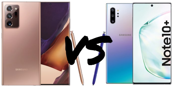 Samsung Galaxy Note20 Ultra 5G vs. Galaxy Note10+ 5G
