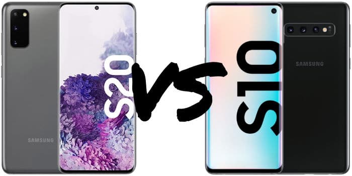 Samsung Galaxy S20 vs. Galaxy S10