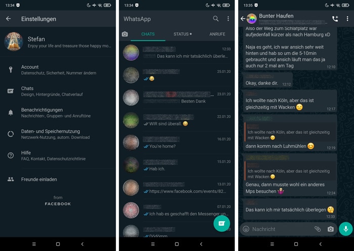 WhatsApp Dark Mode für Android und iPhone (iOS) aktivieren: So lässt sich das Design abdunkeln