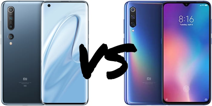 Xiaomi Mi 10 vs. Mi 9