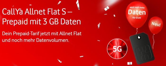 Vodafone CallYa mit 5G