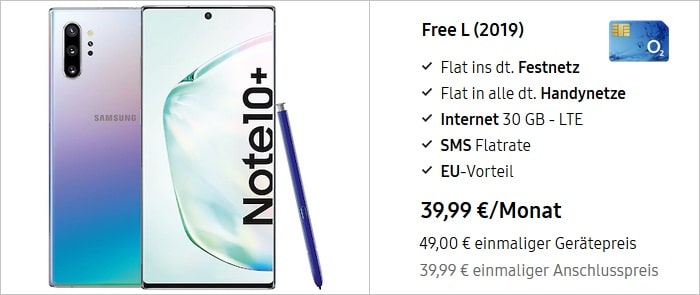 Samsung Galaxy Note 10 Plus O2 Free L Fur Eff 8 66 Mtl