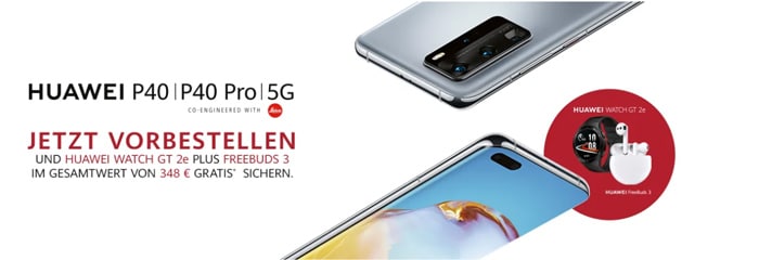 Huawei P40 Pro und P40 vorbestellen und kaufen