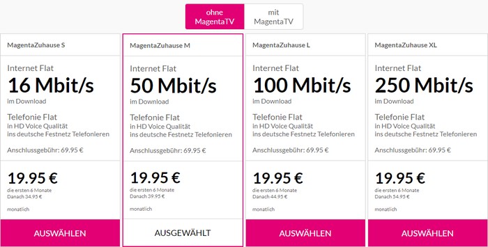 Telekom tarife festnetz und internet