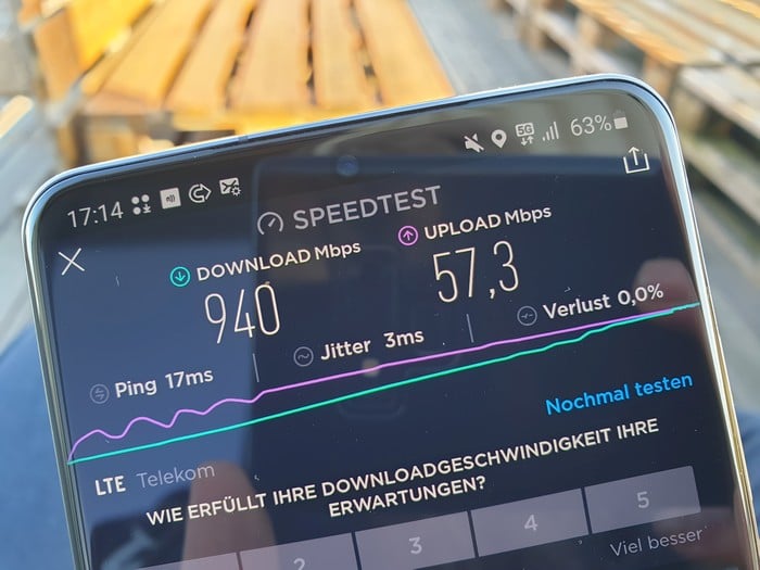 Samsung Galaxy S20 Ultra 5G Test