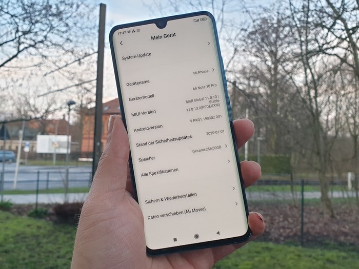 Xiaomi Mi Note 10 Pro Test