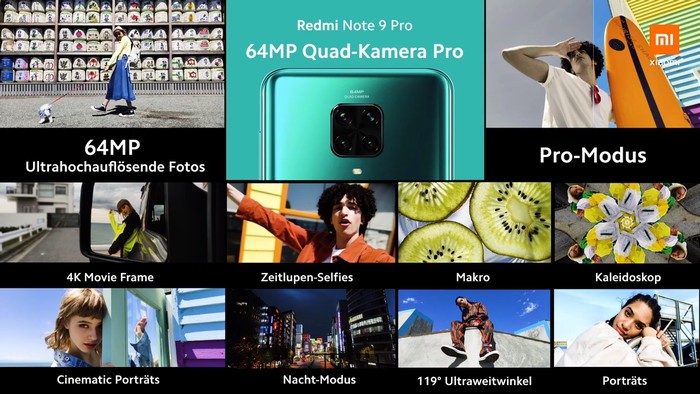 Xiaomi Redmi Note 9 Pro mit Vertrag im Vergleich
