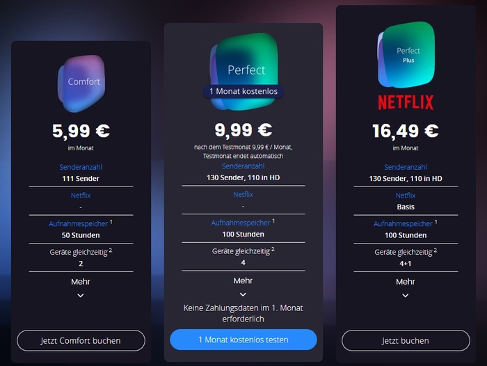 waipu.tv StreamingDienst für TVSender und neues