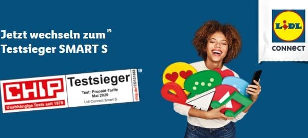 LIDL Connect Smart Tarife Testsieger