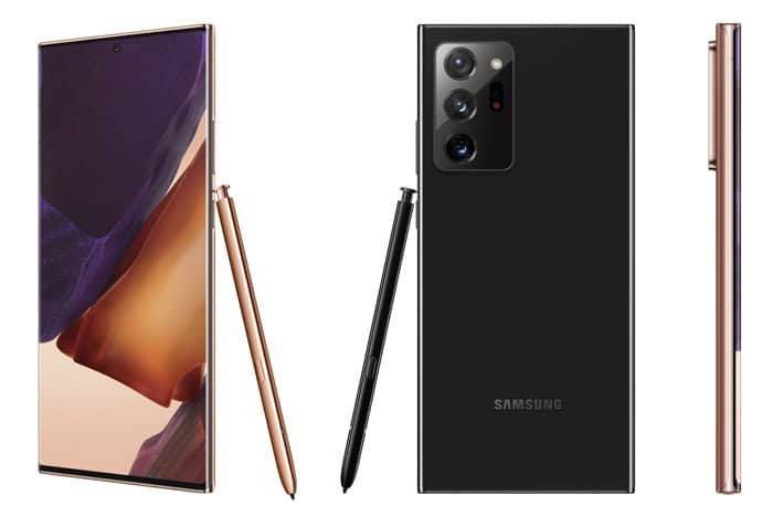 Samsung Galaxy Note 20 Ultra mit Vertrag, Handytarif, Tarif, 5G, Vodafone, Telekom, o2 im Vergleich