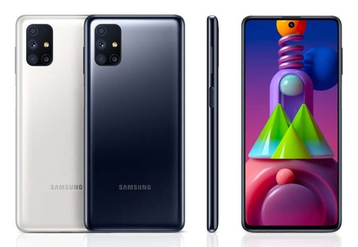 Samsung Galaxy M51 mit Vertrag im Vergleich, o2, Telekom, Vodafone