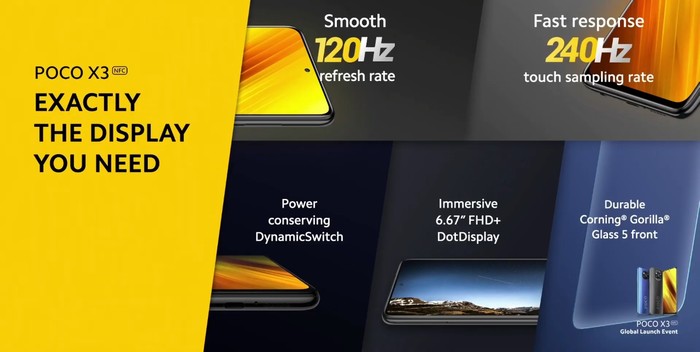 Xiaomi Poco X3 NFC mit Vertrag im Vergleich, Tarif, Handytarif