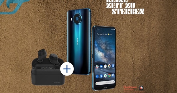 Nokia 8 3 Aktion mit In Ears Power Earbuds Magazin