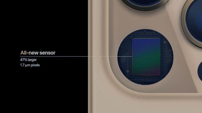 Apple iPhone 12 Pro Max Test - neuer Kamerasensor