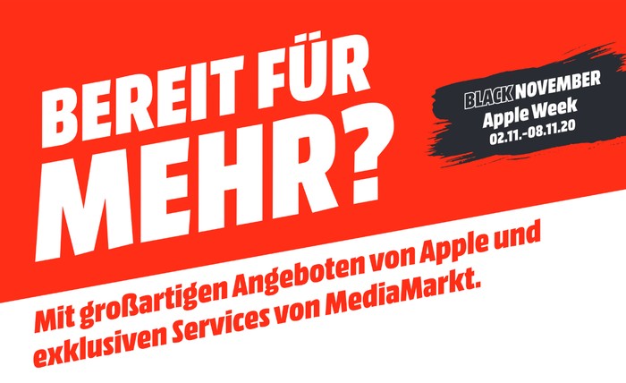 Apple Week“ startet bei MediaMarkt: AirPods, MacBooks, HomePod