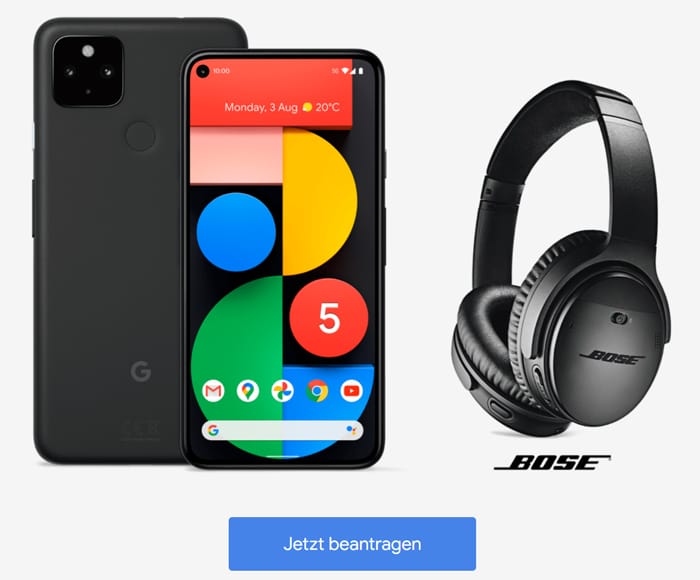 Google Pixel 5 Aktion