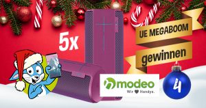 Logitech UE Megaboom Bluetooth Lautsprecher gewinnen