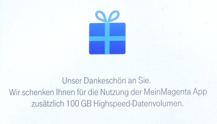 Telekom Datengeschenk 100 GB: So buchst Du es!