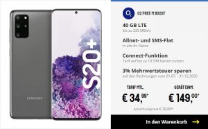 o2 samsung s20 plus