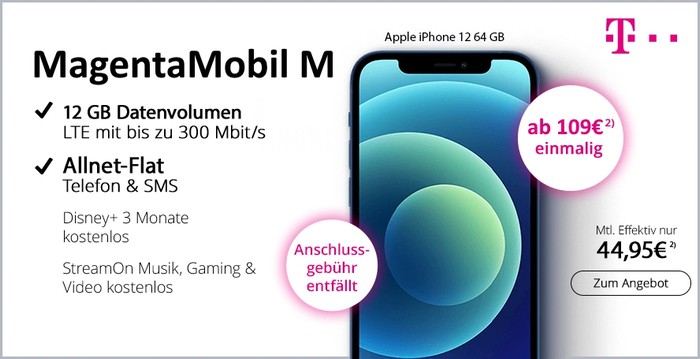 Iphone 12 Telekom Magentamobil S M L Young Ab Eff 8 07