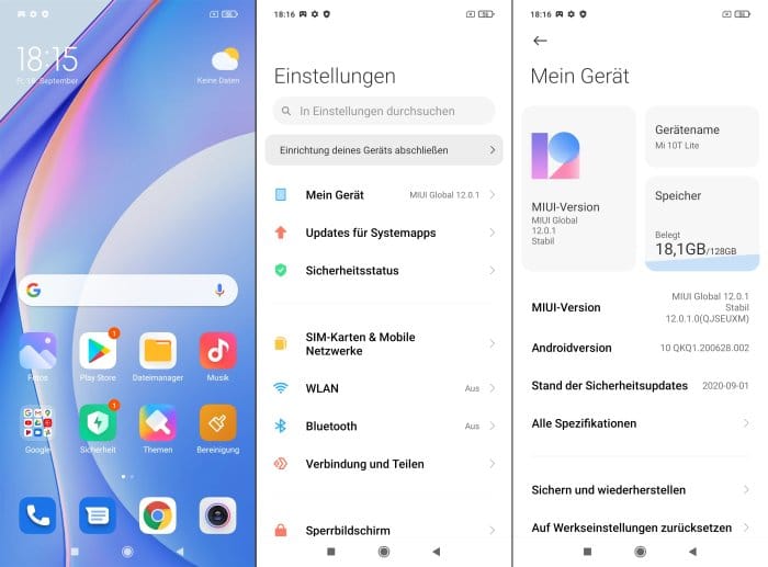 Xiaomi Mi 10T Lite Test