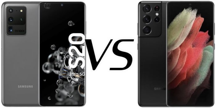 Samsung Galaxy S20 Ultra versus Galaxy S21 Ultra im Vergleich
